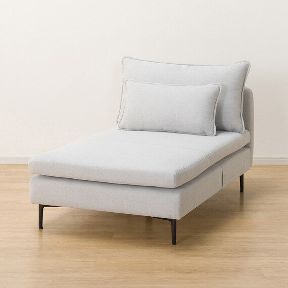 MS01 CHAISE LONG  ARMLESS N-SHIELD FB AQ-LGY