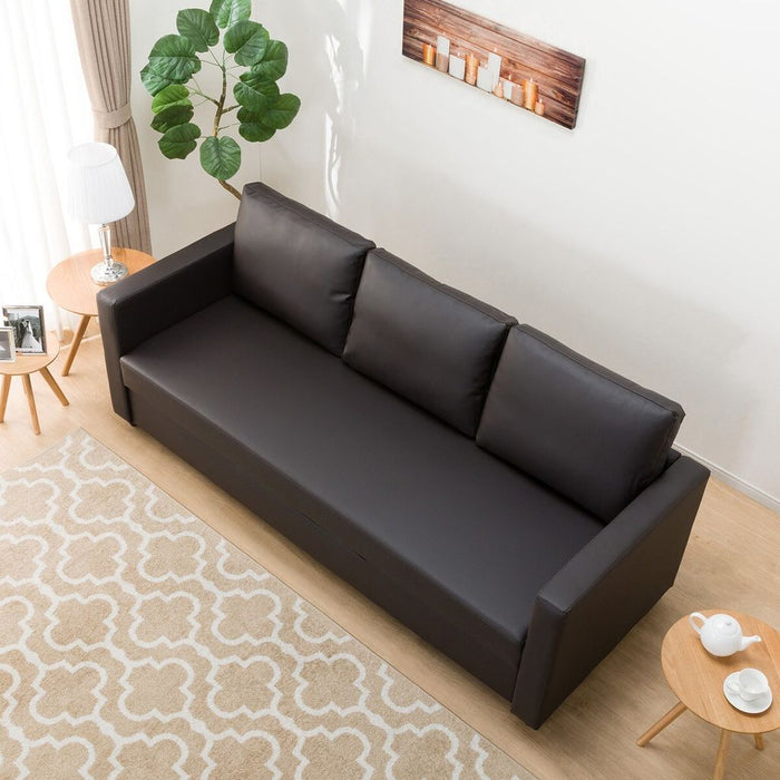 3P SOFABED N-SHIELD NOARK2S DBR