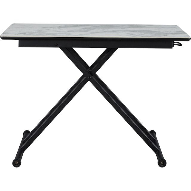 LIFTING CENTER TABLE TJ01 CERAMIC WH