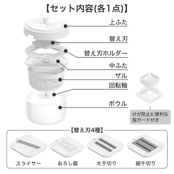 GRATER SLICER SET KY026