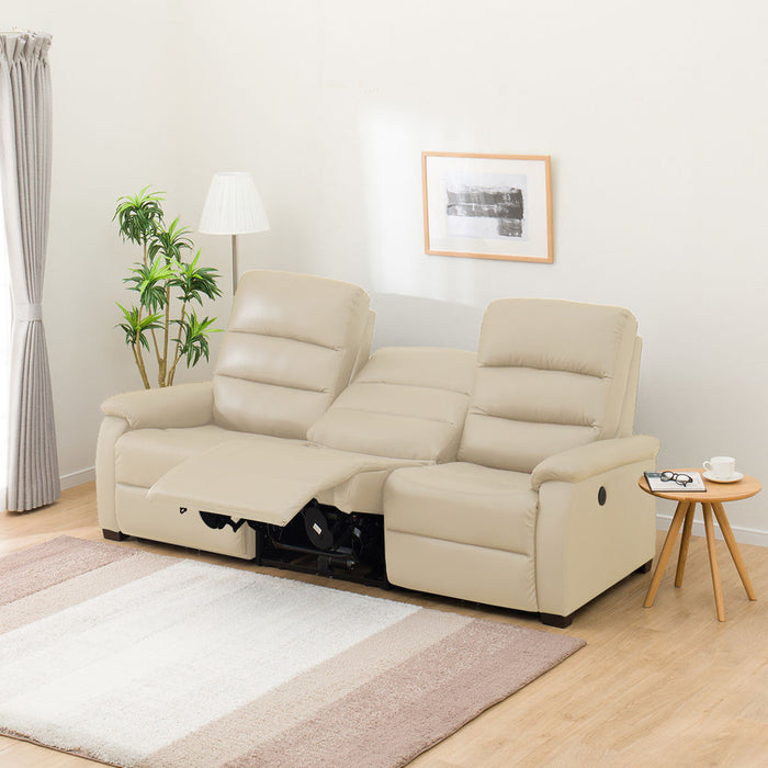 3 ELECTRIC 3P SOFA N-BELIEVA BE2-MI15 LEATHER