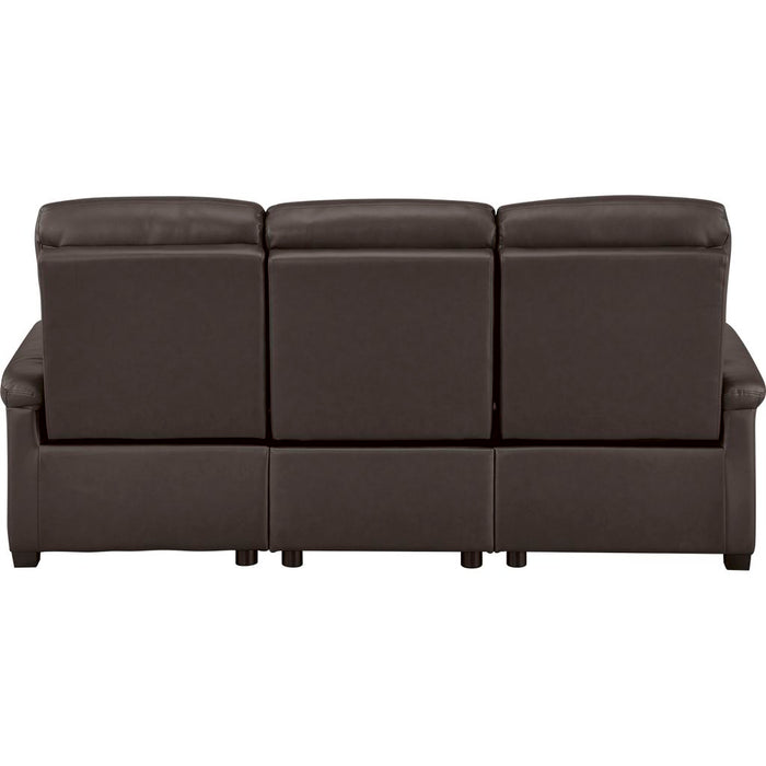 3 ELECTRIC 3P SOFA N-BELIEVA DBR2-MI15 LEATHER