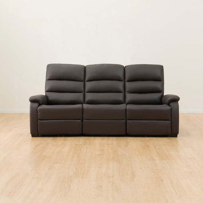 3 ELECTRIC 3P SOFA N-BELIEVA DBR2-MI15 LEATHER