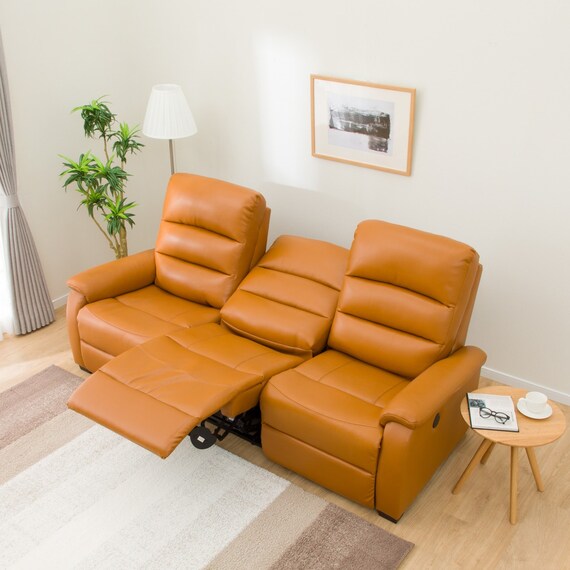 3 ELECTRIC 3P SOFA N-BELIEVA CA2-JHN76 TK-LEATHER