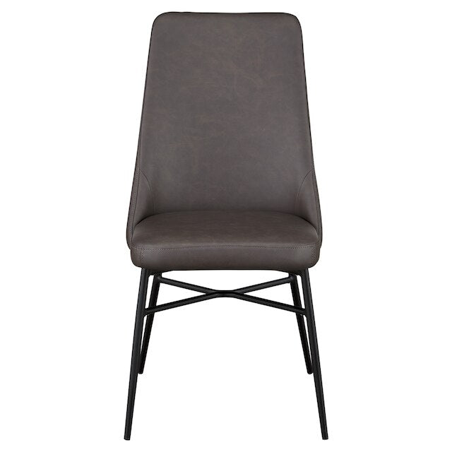 DINING CHAIR PVC DBR YA341