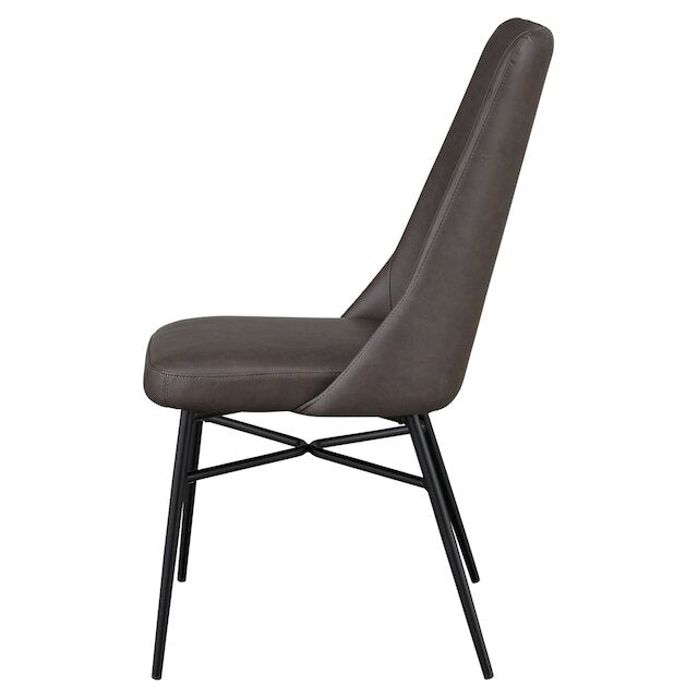 DINING CHAIR PVC DBR YA341