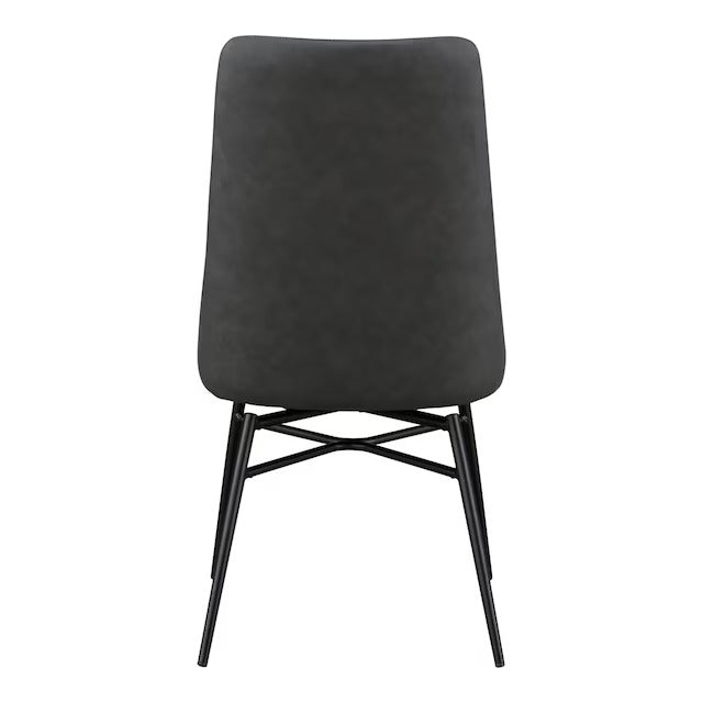 DINING CHAIR SW PVC IV/GY YA342