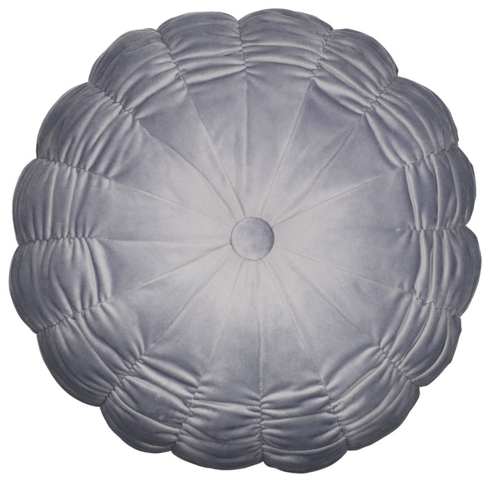 ROUND CUSHION PEONY PU SC024