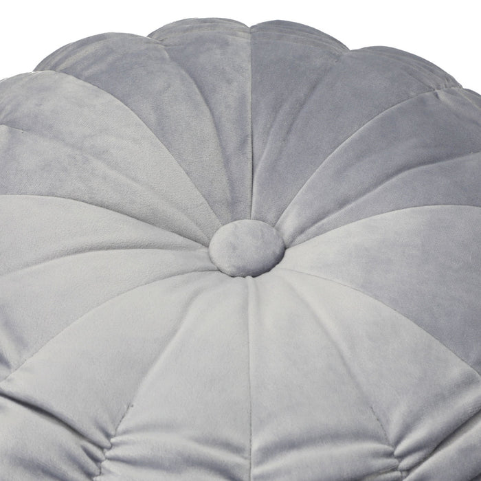 ROUND CUSHION PEONY PU SC024