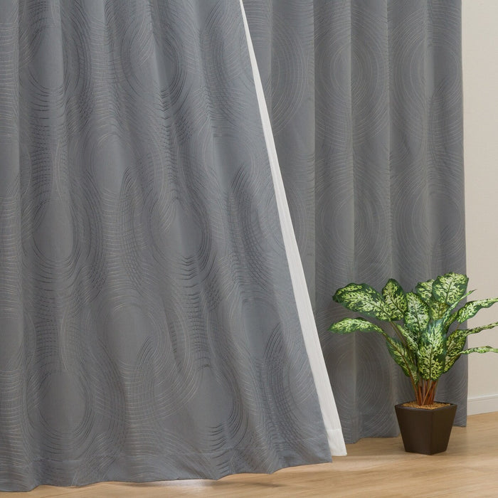 CURTAIN PK001 GY 100X200X2