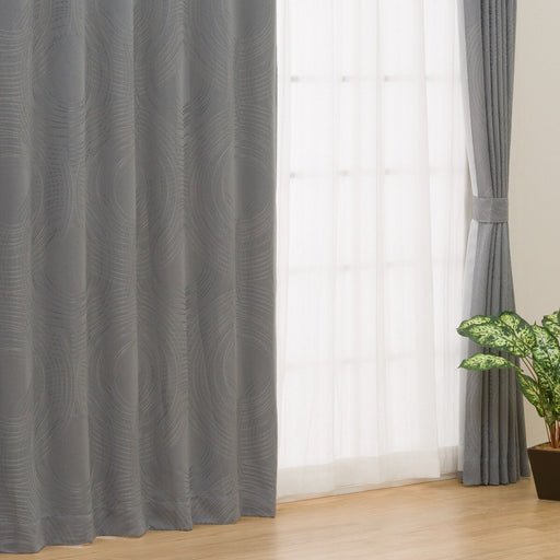 CURTAIN PK001 GY 100X178X2