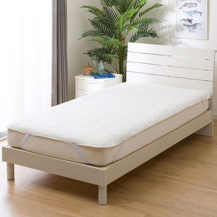 MATTRESS PAD N COOL WSP K WH S2403