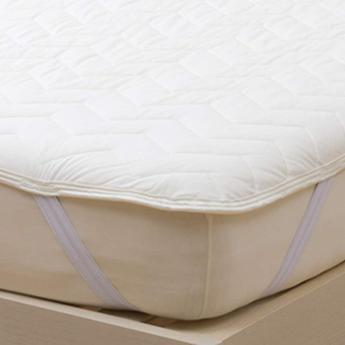 MATTRESS PAD N COOL WSP K WH S2403