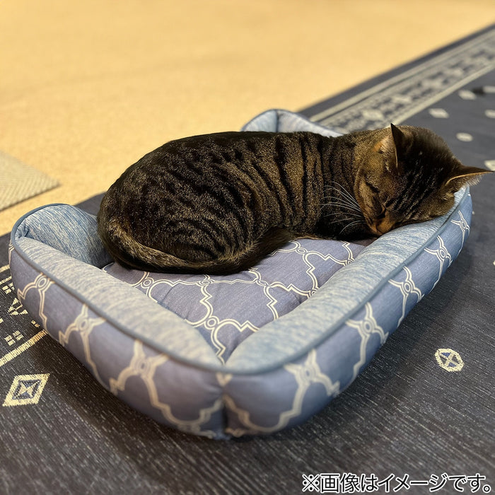 PET BED N-COOL WSP M-SQUARE BL S243