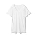 MENS COOL V NECK T SHIRT MESH WH M