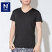 MENS SUPER COOL V NECK T SHIRT BK L