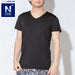 MENS SUPER COOL V NECK T SHIRT BK LL