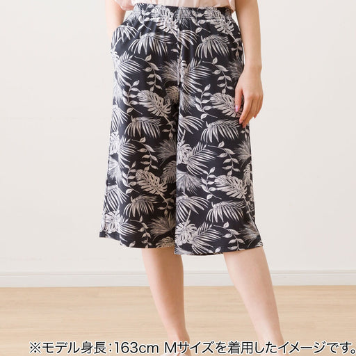 WOMENS SUPERCOOL THREE QUARTER LENGTH ROOMPANTS LEAF PATTERN M