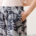 WOMENS SUPERCOOL THREE QUARTER LENGTH ROOMPANTS LEAF PATTERN M