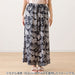 WOMENS COOL LONG LENGTH ROOM PANTS LEAF PATTERN LL