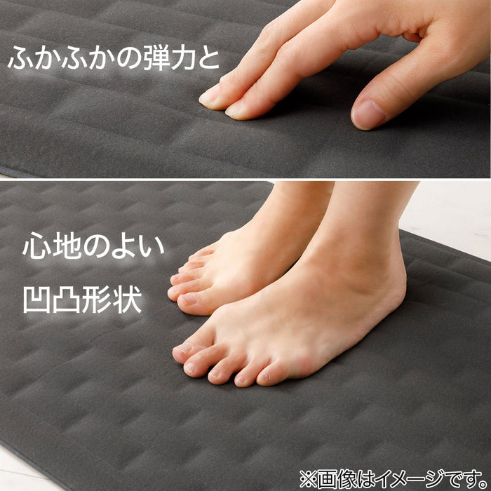 SOFT KAITEKI BATHMAT 29X39 GY UM06