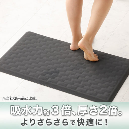 SOFT KAITEKI BATHMAT 47X80 GY UM06