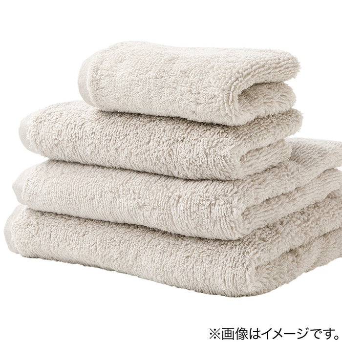 FACE TOWEL 34X80 LGY SH01