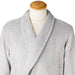 FLANNEL BATHROBE L LGY QE05