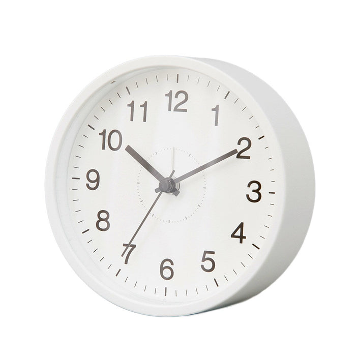 TABLE CLOCK SW WH 006TG