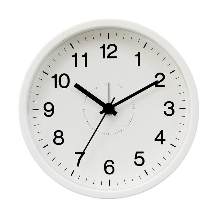 TABLE CLOCK SW WH 006TG