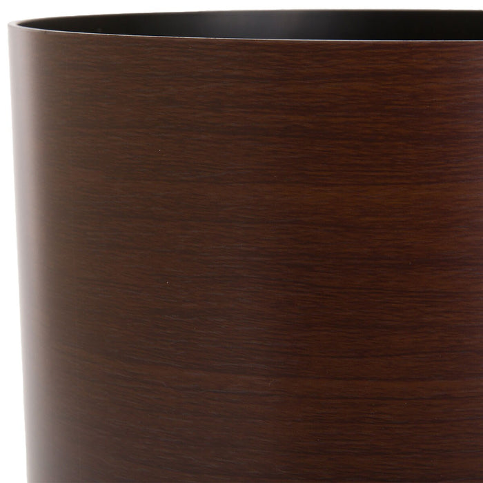 WOOD GRAIN DUST BIN 4 7L BR