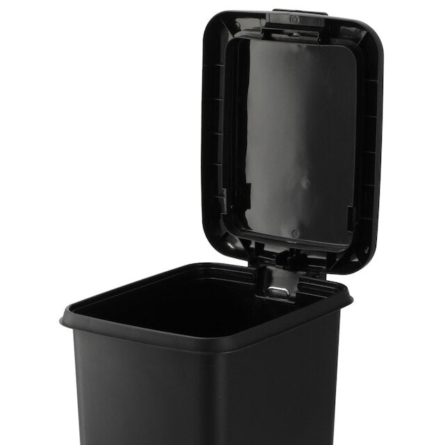 ANTIBACTERIAL AND DEODORANT STEP / PUSH DUSTBIN 30L BK