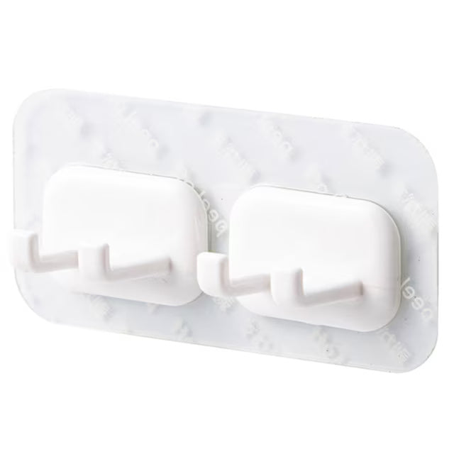 ADHENSIVE DOUBLE TOOTHBRUSH HOLDER JP01