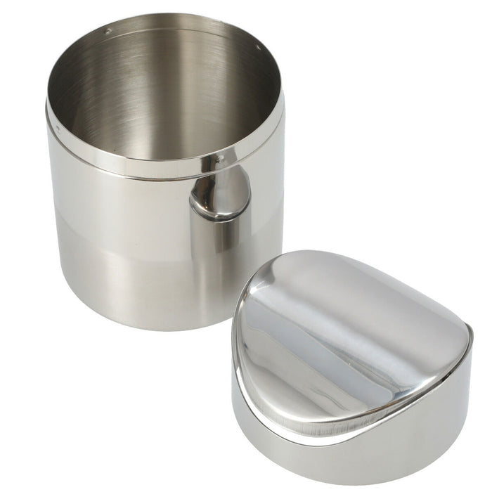 STAINLESS STEEL SWING TOP BIN 1.5L