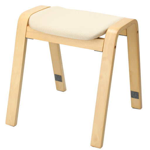 WOOD STOOL RYUK2 LBR