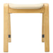 WOOD STOOL RYUK2 LBR