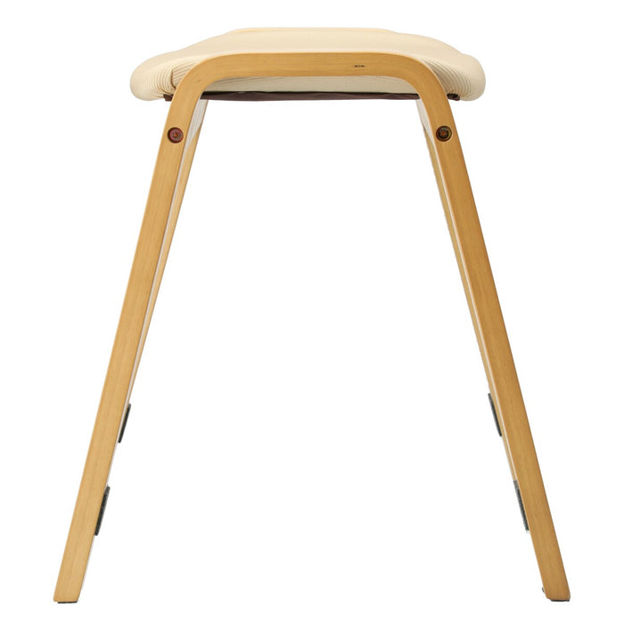 WOOD STOOL RYUK2 LBR