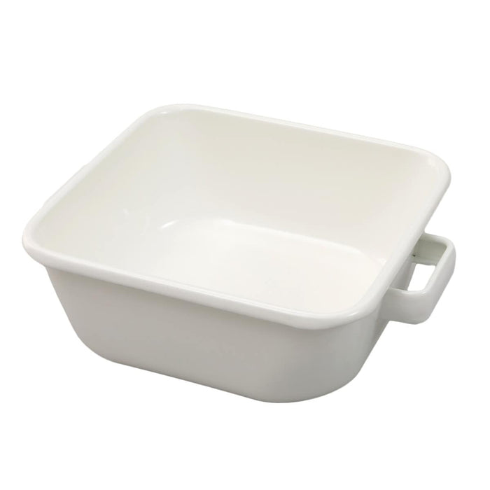 SQUARE ENAMEL POT 20CM