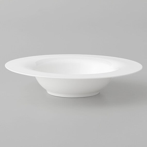 BONE CHINA 24CM PASTA PLATE BC011