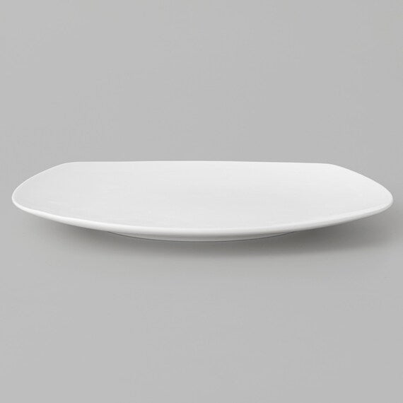 BONE CHINA 24CM SQ PLATE BC011