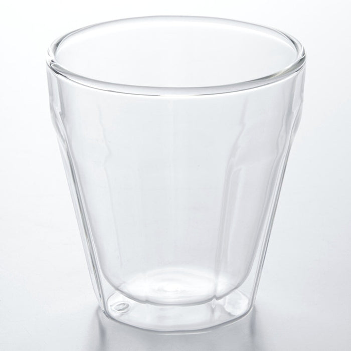 DOUBLE WALL GLASS TUMBLER240 WS01