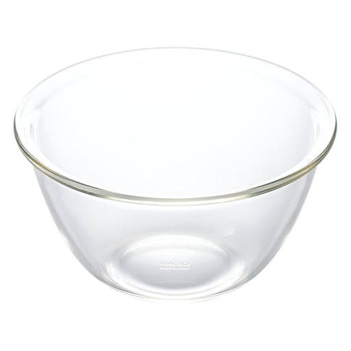 HEAT RESISTANT GLASS MIXING BOWL 2200ML