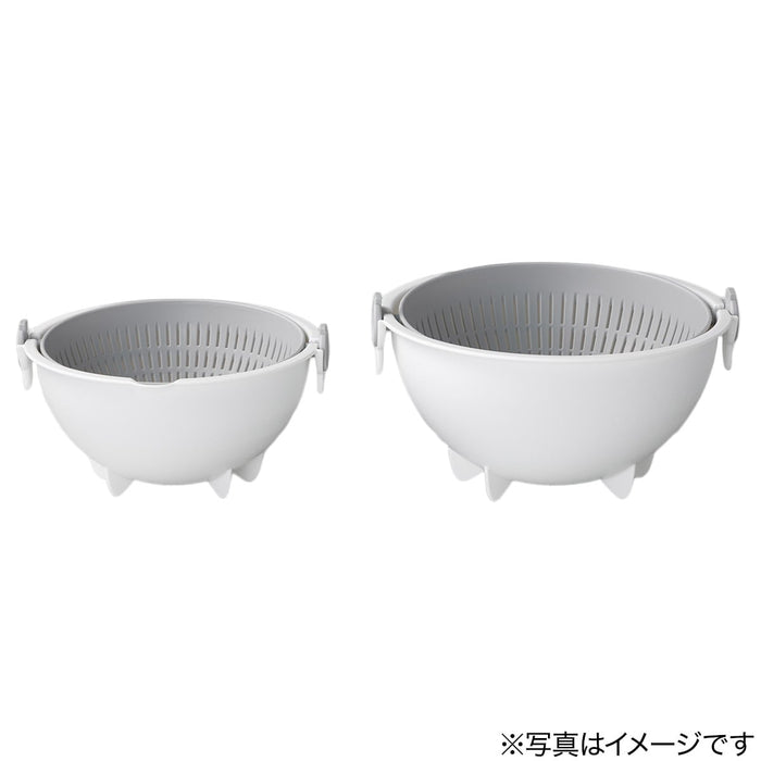 ROTATING COLANDER BOWL SET LARGE GY