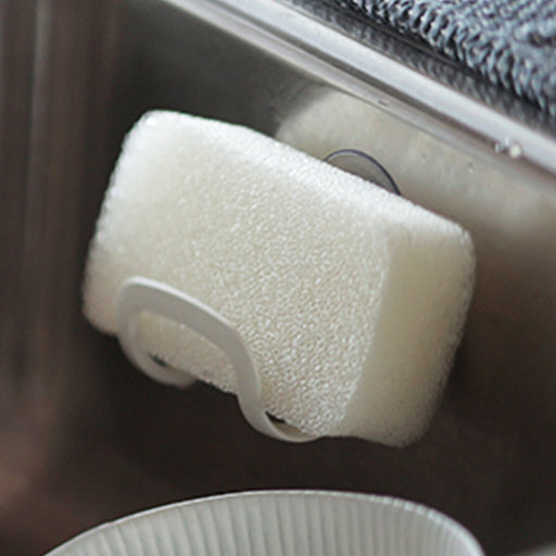 ANTIBACTERIAL SPONGE HOLDER WHITE