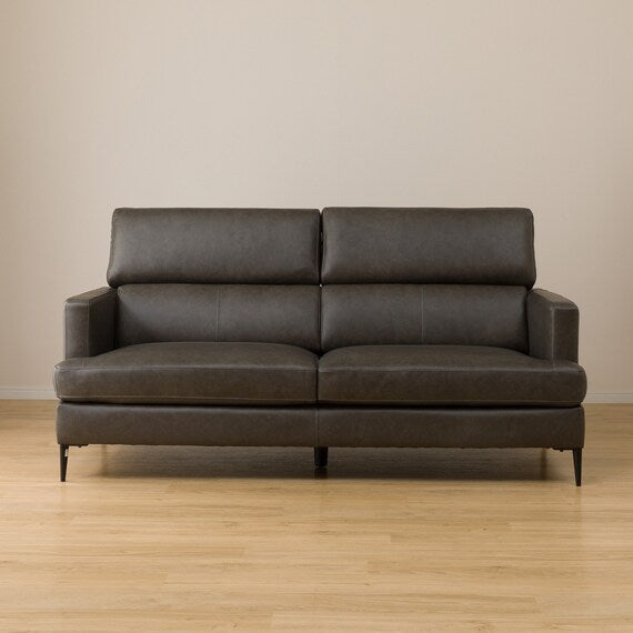 3P SOFA SATHERLA LEATHER-C2 DGY