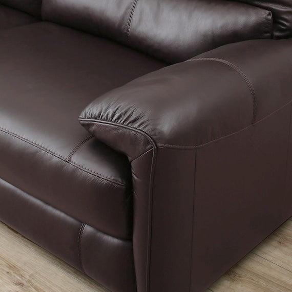 3P LEFT ARM ELECTRIC SOFA JAFFA NB DBR