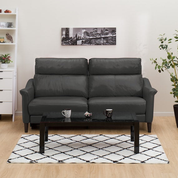 3P RA-ELECTRIC SOFA CHERRYB SK GY