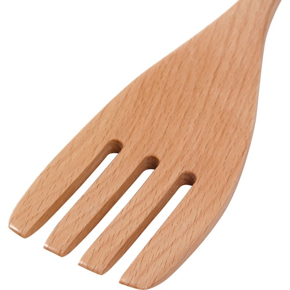 WOODEN SALAD SERVER 2P WP13-56N